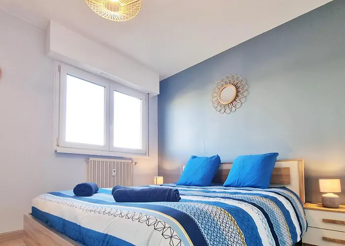 아파트 Au Rythme De La Cavalerie Centre & Terrasse 콜마