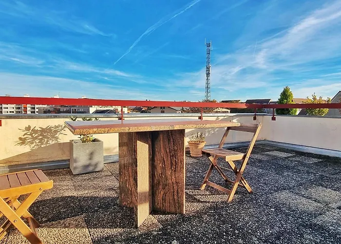 아파트 Au Rythme De La Cavalerie Centre & Terrasse